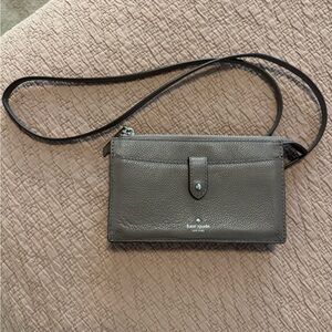 Kate Spade New York Pebbled Leather Crossbody Wallet